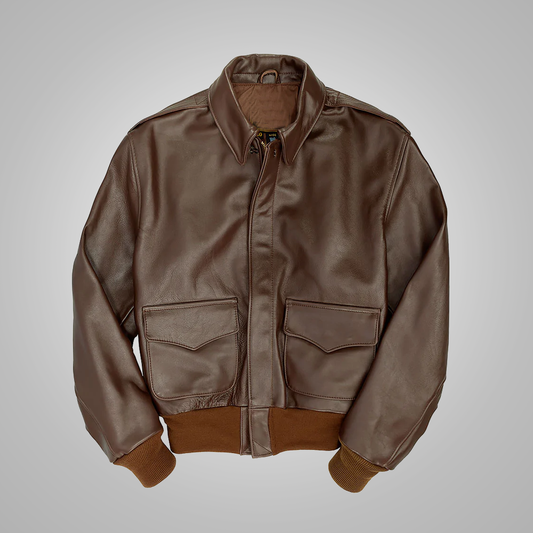RAF Inspired Men’s B3 Aviator Jacket in Horsehide Leather | Leather Elites