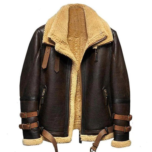 Men's Heritage B3 Sheepskin Aviator Leather Jacket