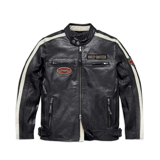 Harley-Davidson Men’s Command Mid-Weight Leather Jacket