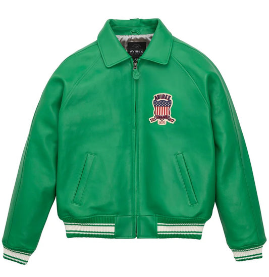Avirex Jelly Bean Icon Leather Jacket