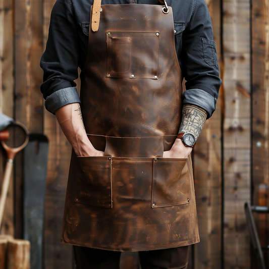 Leather Elites Master Protection Blacksmith Genuine Leather Apron
