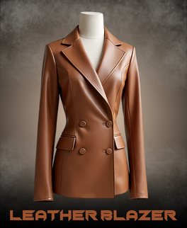 Leather Blazer