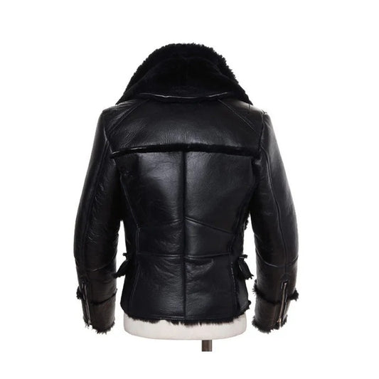 Men's Arctic B3 Wool Shearling Aviator Jacket
