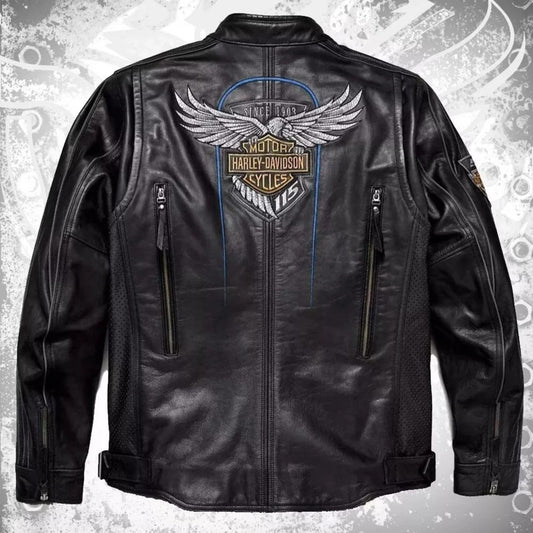Men’s Harley Davidson 115th Anniversary Leather Jacket
