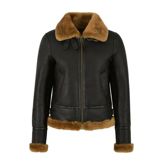 Women's Heritage B3 Aviator Shearling Leather Jacket