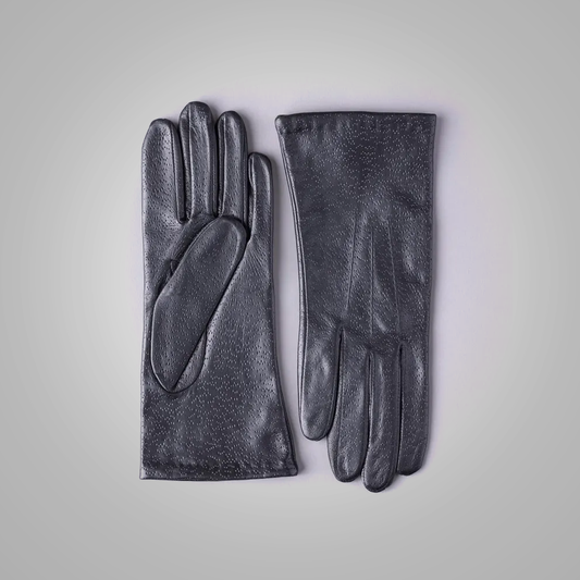 New Women Hand-Sewn Gloves Perfect Strech Lambskin Genuine Leather Gloves