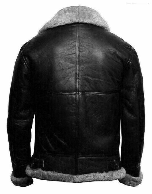 Men's Arctic B3 RAF Shearling Leather Jacket