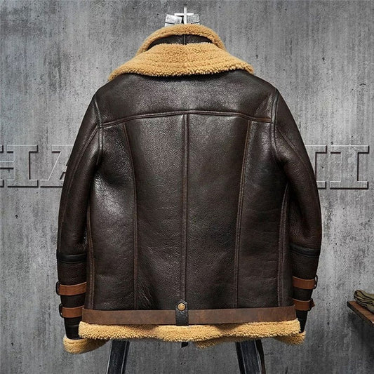 Men's Heritage B3 Sheepskin Aviator Leather Jacket