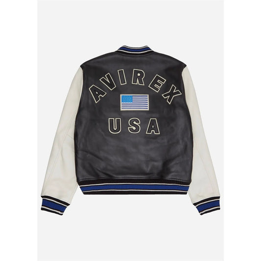 Men’s Avirex American Varisty Leather Jacket
