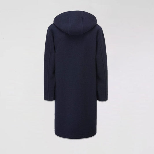 Men Dark Blue Peacoat – Long Fleece Style