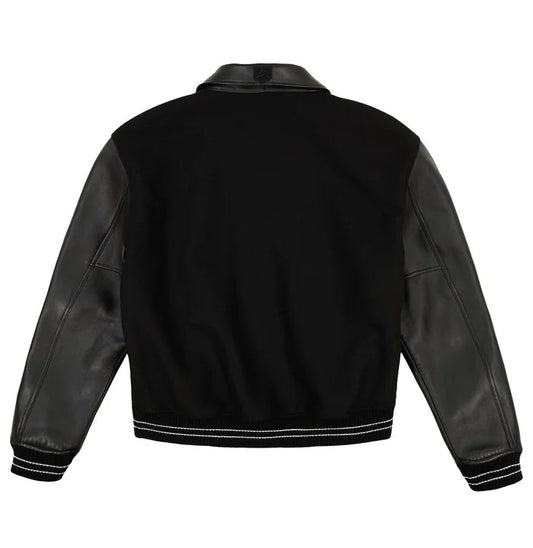 Men’s Avirex Script Wool Leather Jacket