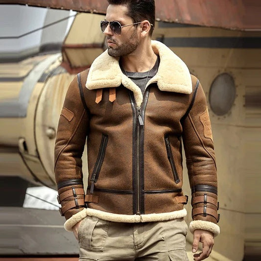 Men's Legacy B3 Air Force Shearling Leather Jacket