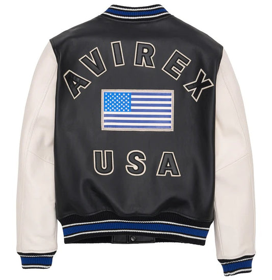 Inner Champion with the Avirex American Varsity Jacket
