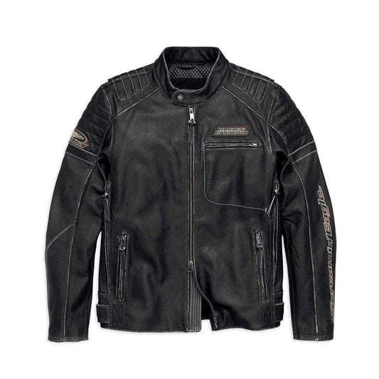 Harley-Davidson Men’s Screamin’ Eagle Leather Jacket