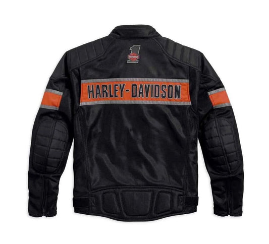 Men’s Harley Davidson Victory Lane Motorcycle Leather Jacket