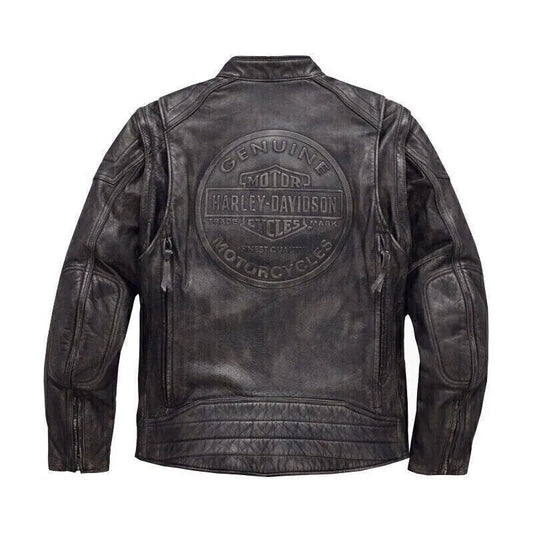 Harley Davidson Men’s Dauntless Convertible 2 in 1 Jacket