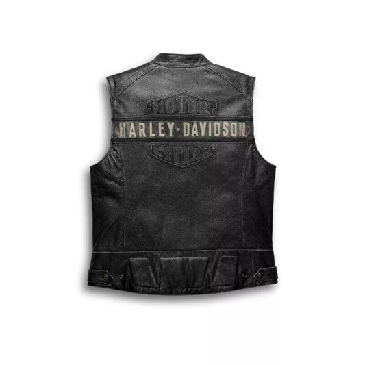 Harley Davidson Men’s Genuine Biker Motorbike Vest